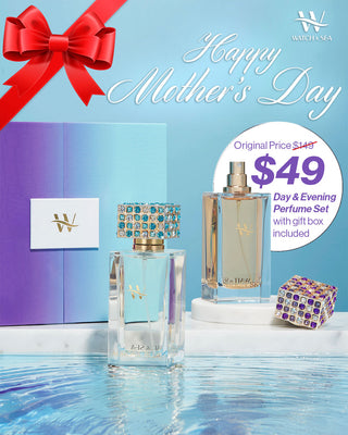 Aurora Blue and Violet Sky Perfume Collection