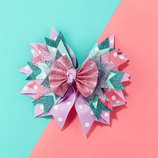 Lily Frilly Candy Rush Hair Bow