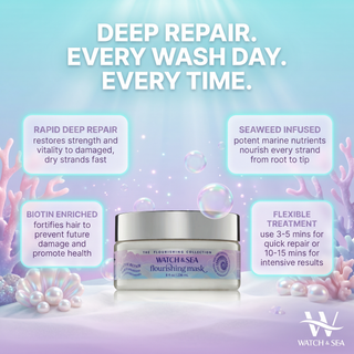 “SEA THE REPAIR” Deep & Continuous Flourishing Mask