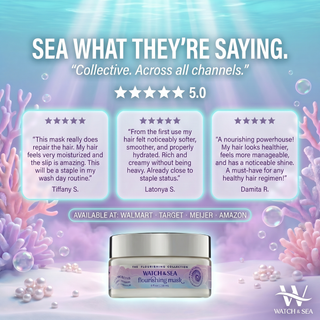 “SEA THE REPAIR” Deep & Continuous Flourishing Mask