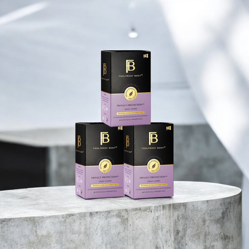 Foolproof Body Privacy Protection™ Cotton Daily Liners 3-Pack – Watch & Sea