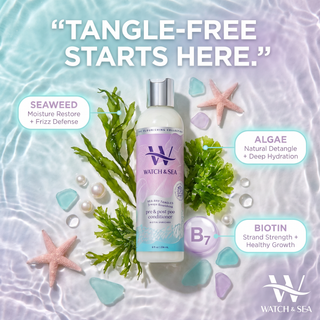 “SEA ANY TANGLES” 3-Ways Flourishing Pre & Post Poo Conditioner