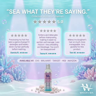 “SEA ANY TANGLES” 3-Ways Flourishing Pre & Post Poo Conditioner