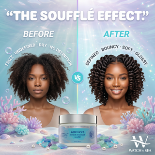 “SEA THIS PERFECTION” Twist & Braid Out Soufflé