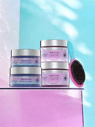 2 Slickback Glaze + 2 Curl Poppin Jelly + Slick Brush