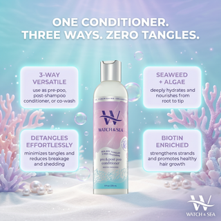 “SEA ANY TANGLES” 3-Ways Flourishing Pre & Post Poo Conditioner