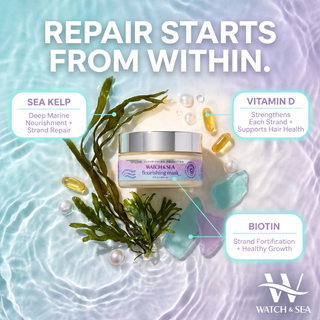 “SEA THE REPAIR” Deep & Continuous Flourishing Mask