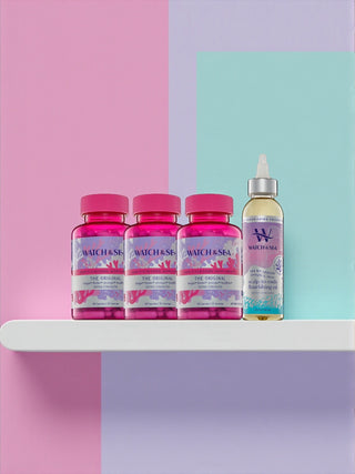 3 Supplements + 1 Hair Growth Oil