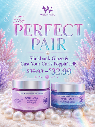 Slickback Glaze & Cast Your Curls
