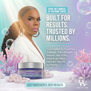 "SEA THIS HOLD” Maximum & Shimmery Slickback Glaze