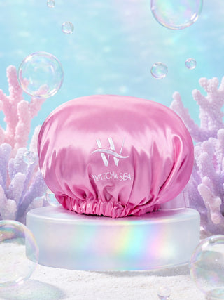 Sea So Protective Reversible & Adjustable Satin Hair Bonnet
