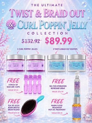 The Ultimate Twist and Braid Out & Curl Poppin Collection