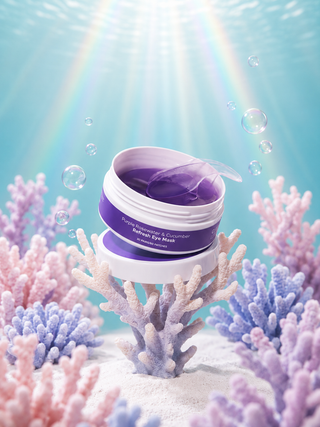 Purple Rosemary & Cucumber Refresh Eye Mask