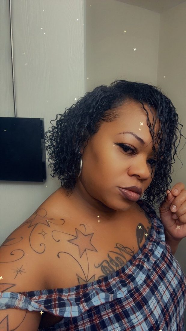 Customer photo: defined, shining curls