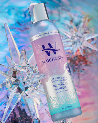 “SEA HOW CLEAN” Shimmer & Shine Flourishing Shampoo