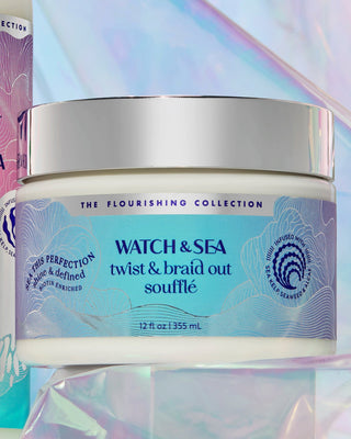 “SEA THIS PERFECTION” Twist & Braid Out Soufflé